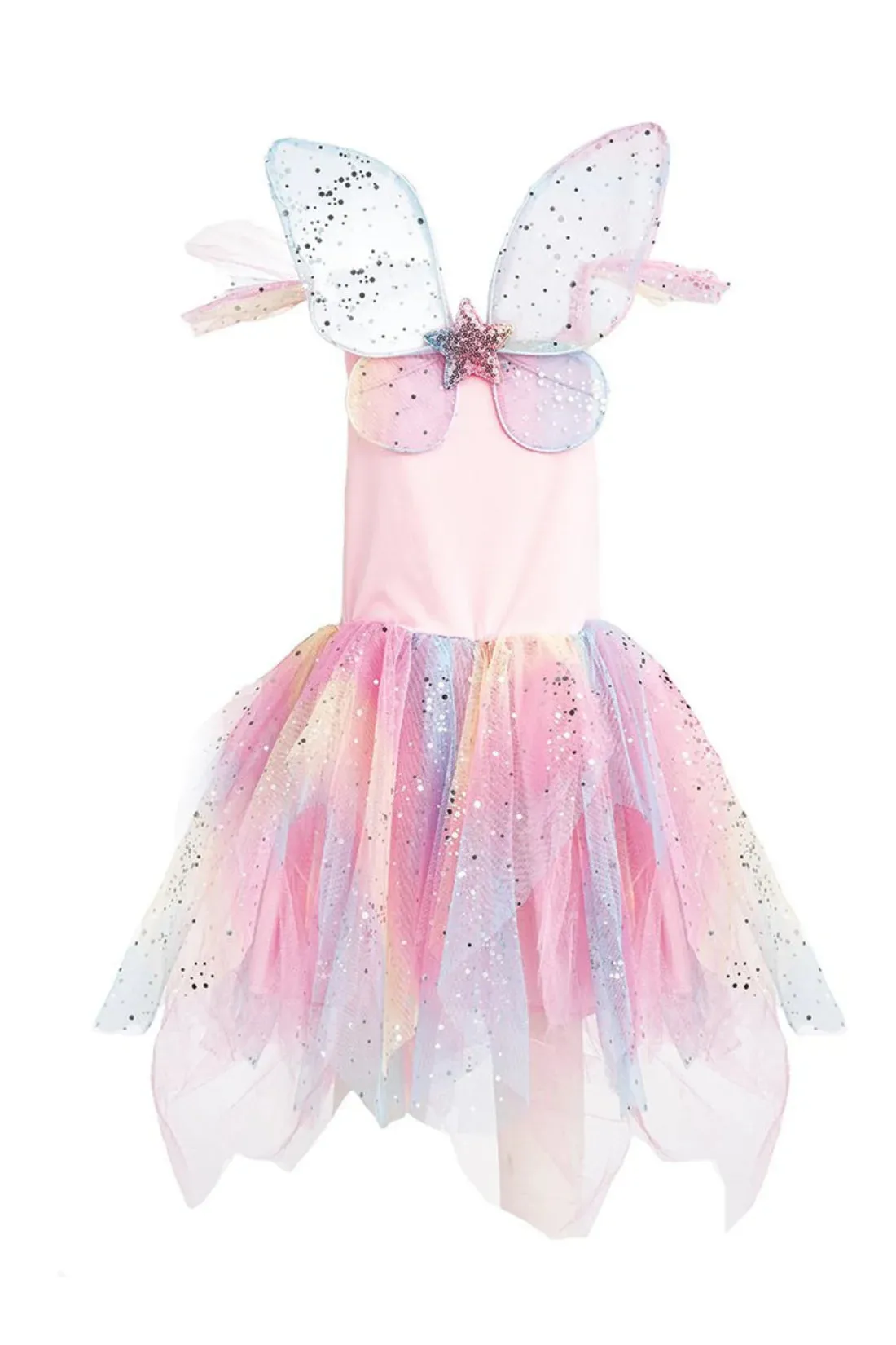 RAINBOW FAIRY DRESS & WINGS