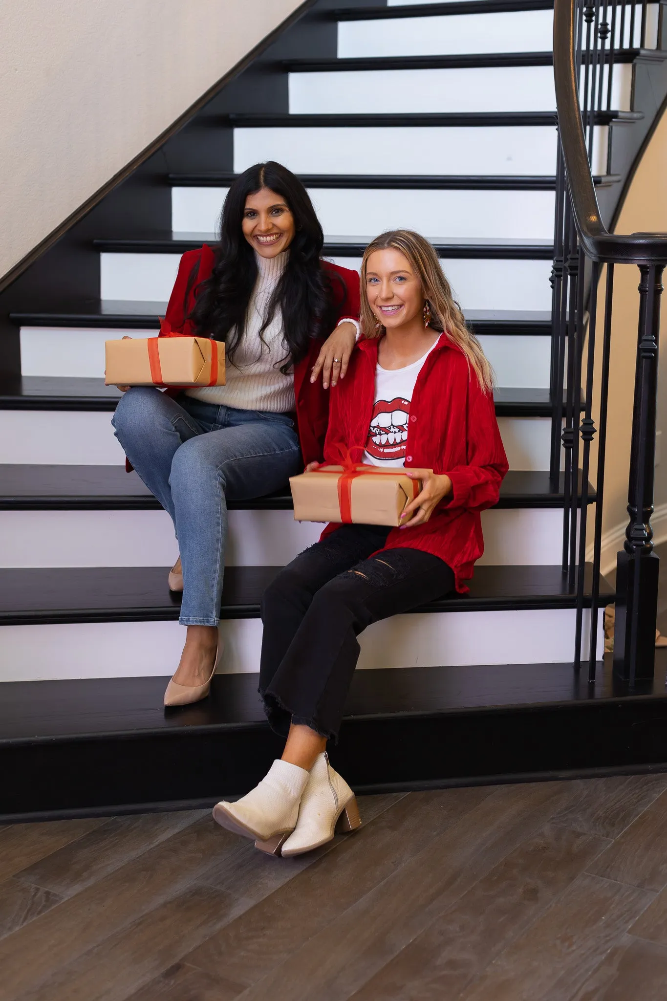 Red Velvet Blazer