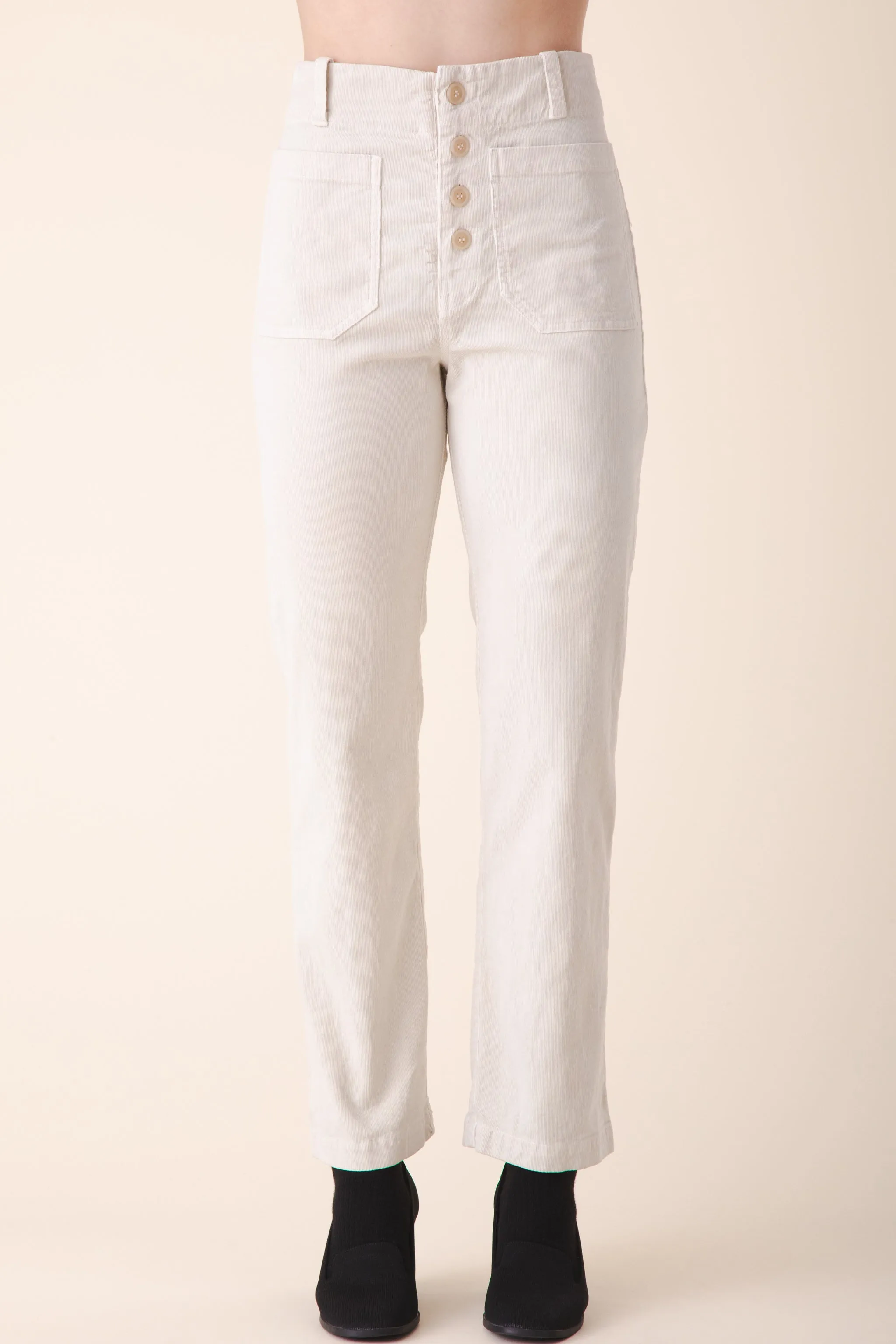 Rikki Pant Corduroy in Oyster