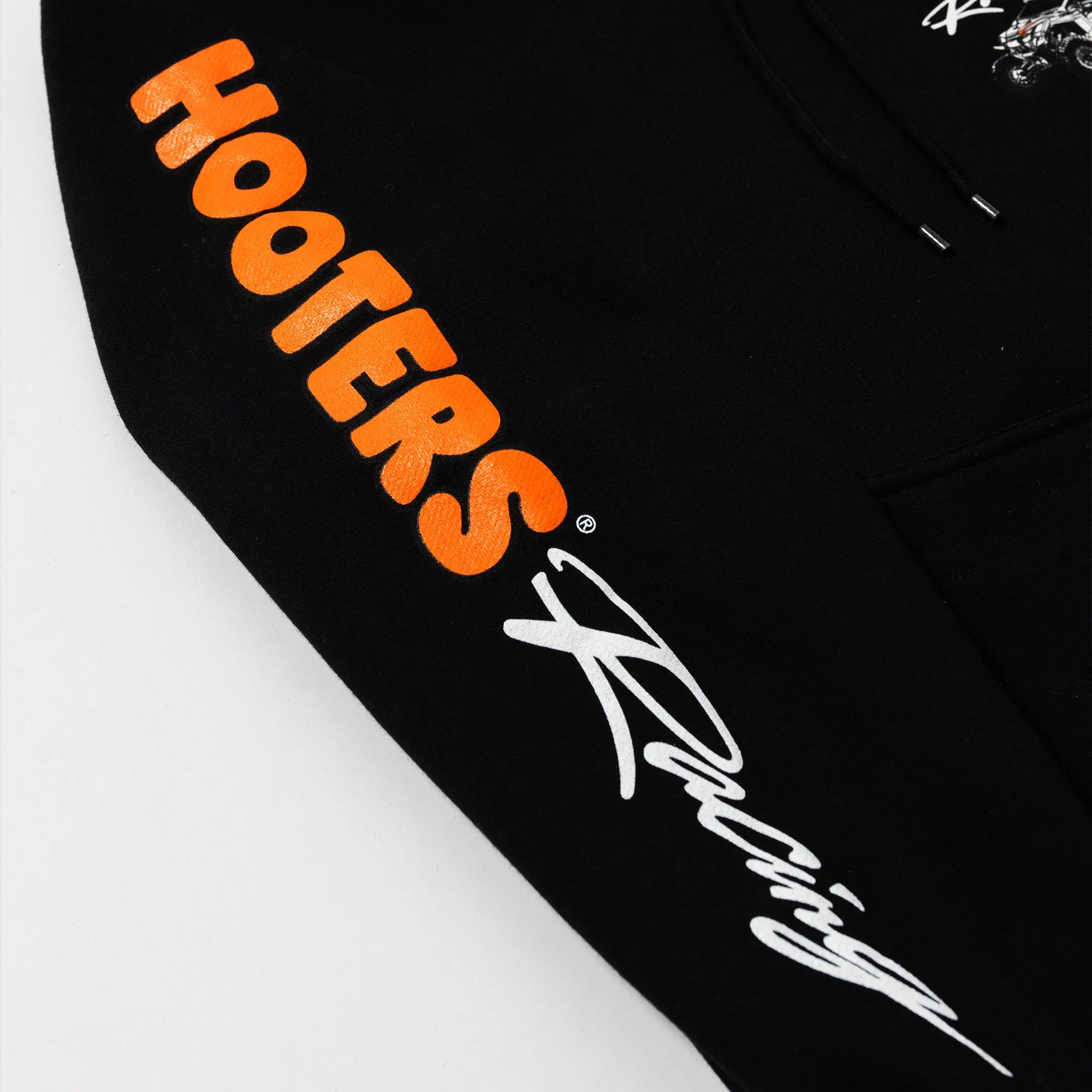 Rzr Hooters Racing Black Hoodie