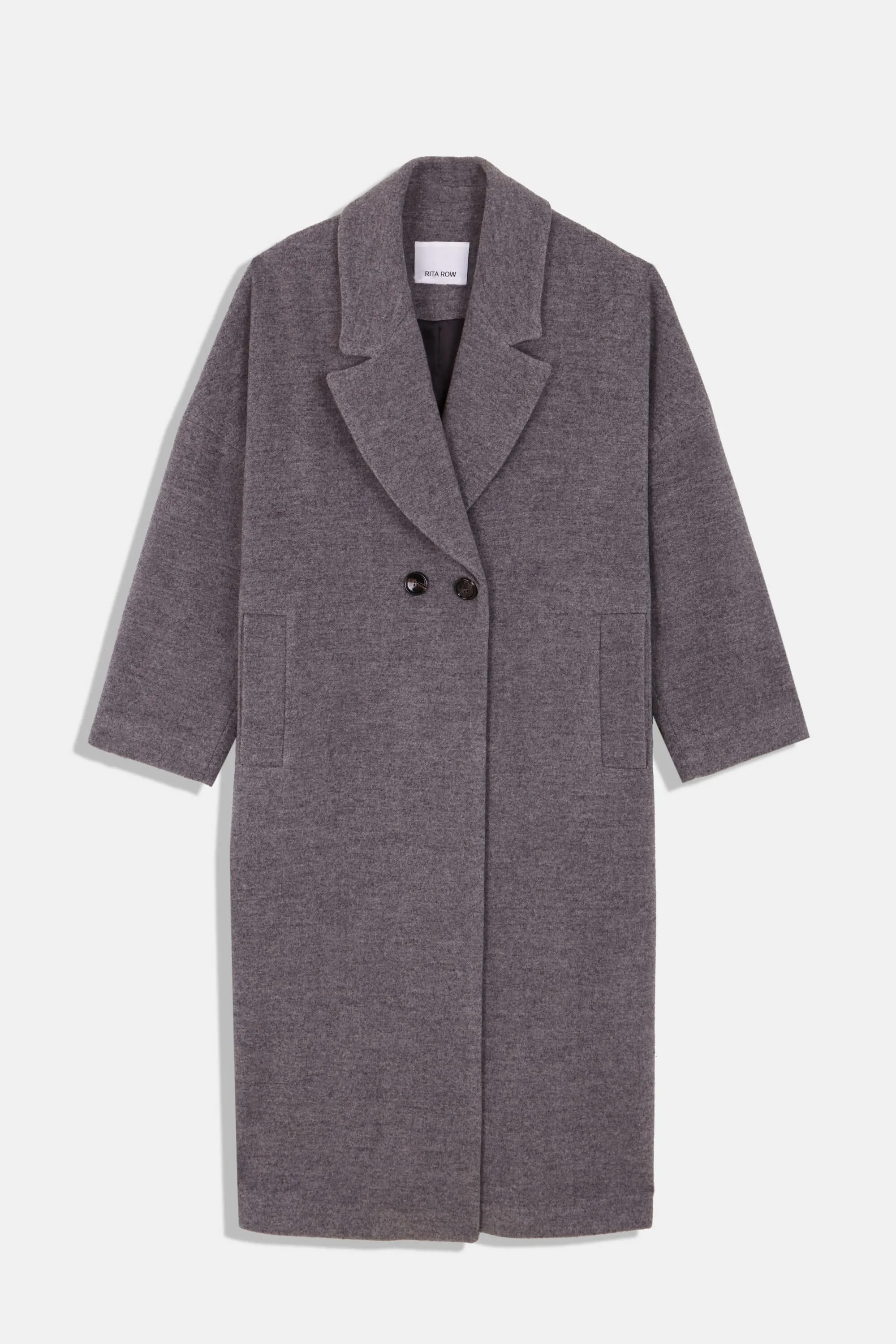 Setut Wool Coat Grey Melange