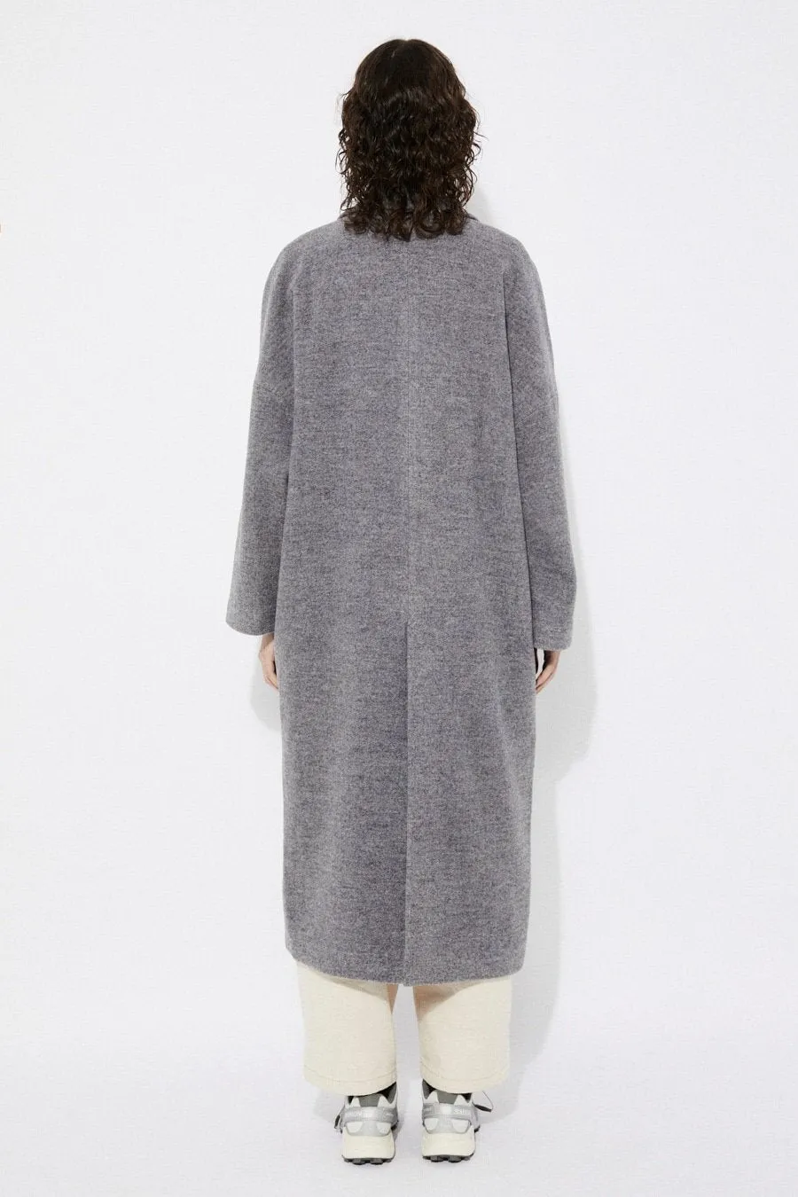 Setut Wool Coat Grey Melange