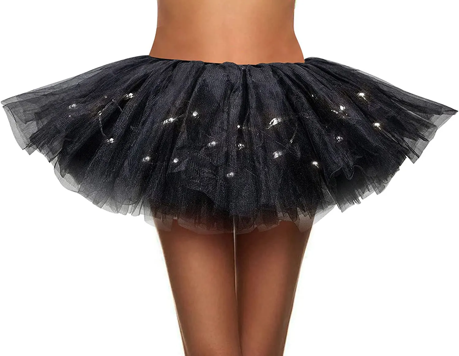 Simplicity Women's Classic 5 Layered Tulle Tutu Skirt