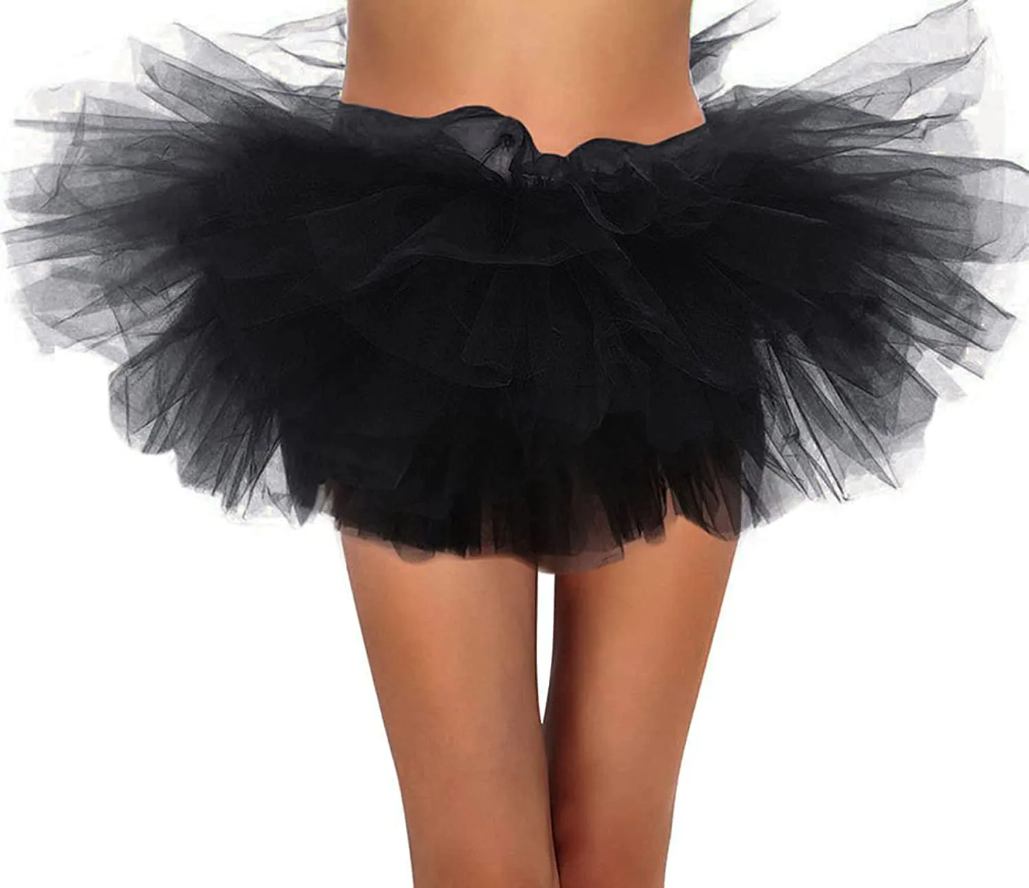 Simplicity Women's Classic 5 Layered Tulle Tutu Skirt