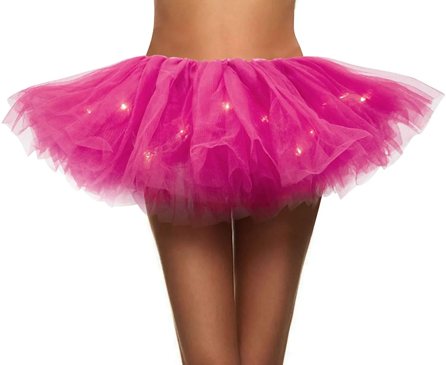 Simplicity Women's Classic 5 Layered Tulle Tutu Skirt