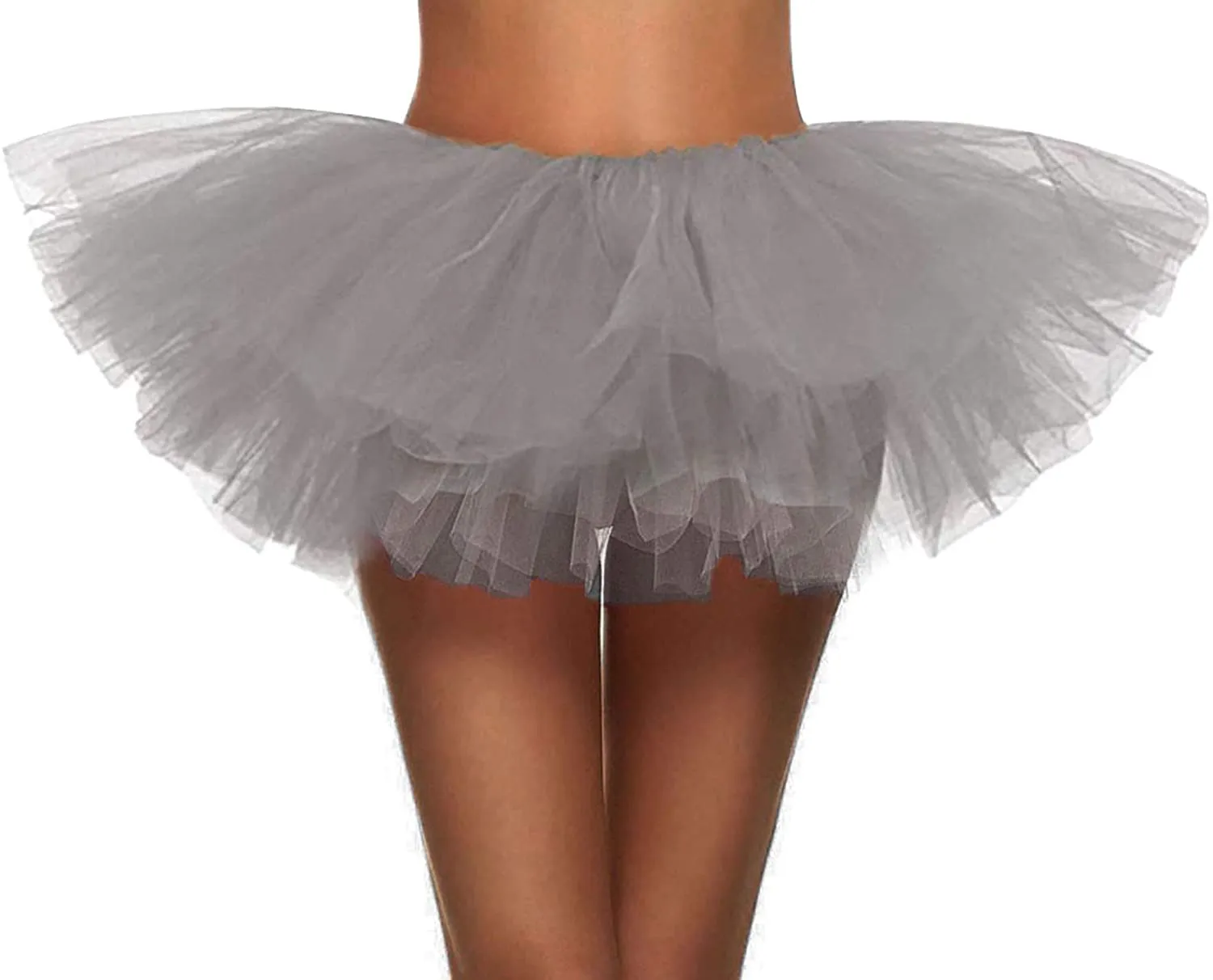 Simplicity Women's Classic 5 Layered Tulle Tutu Skirt