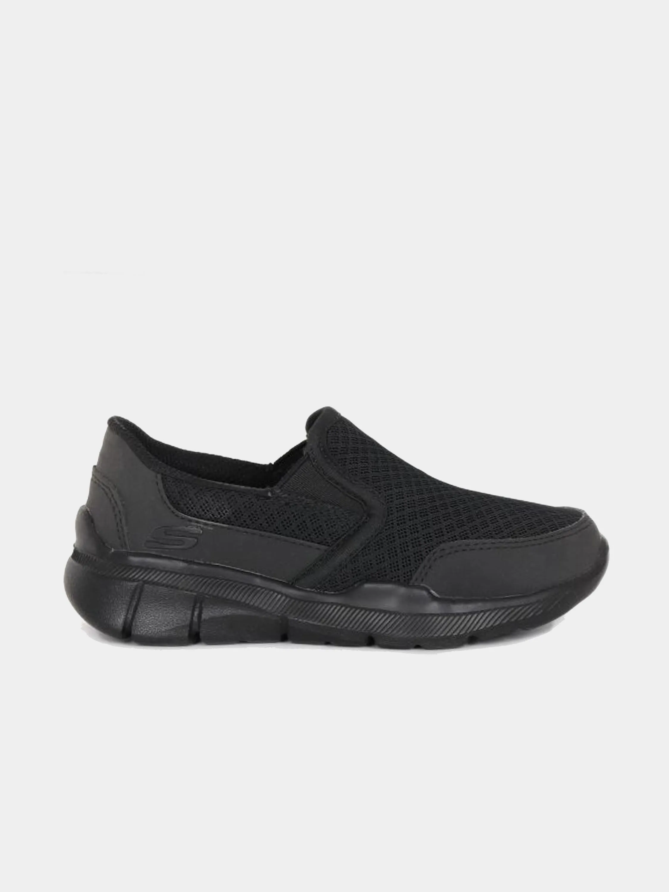 Skechers Boys Slip On Fabric School Shoes