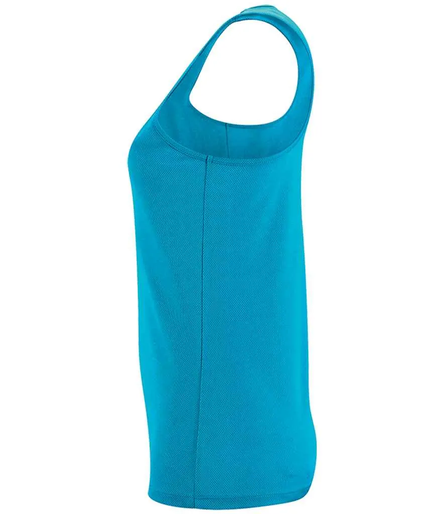 SOL'S Ladies Sporty Performance Tank Top | Aqua