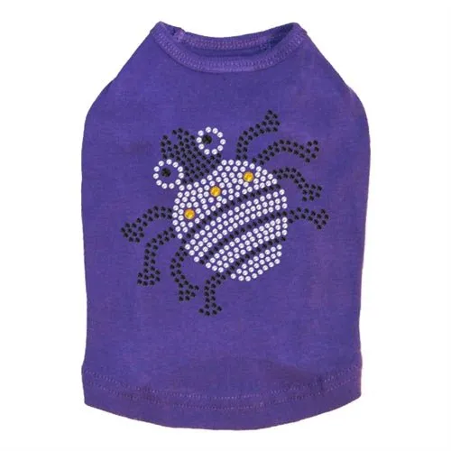 Spooky Spider Rhinestone Tank Top - Many Colors