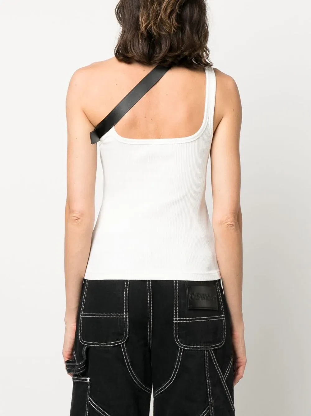 Strap Biais 90'S Rib Tank Top