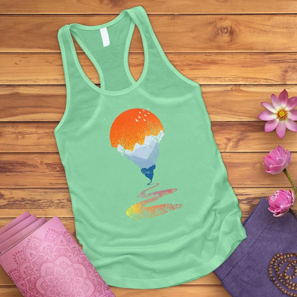 Summer Sunset Tank Top