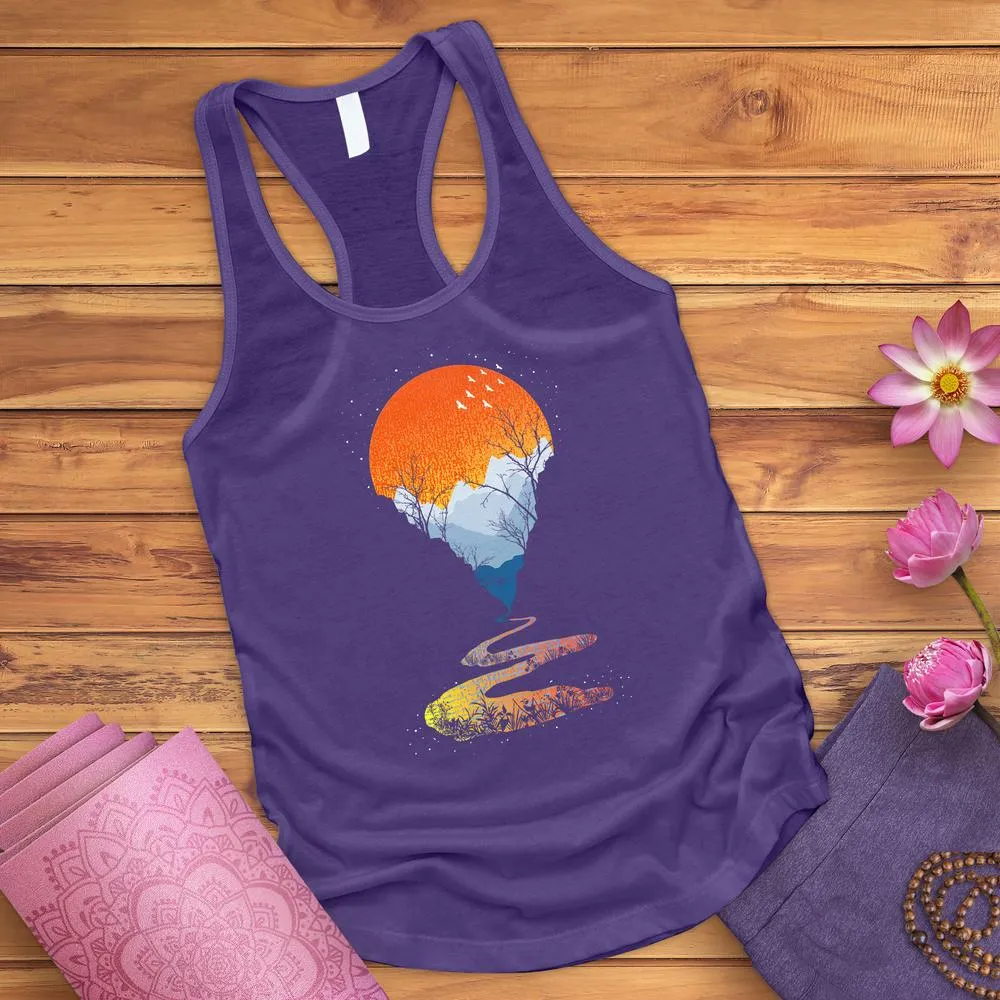 Summer Sunset Tank Top