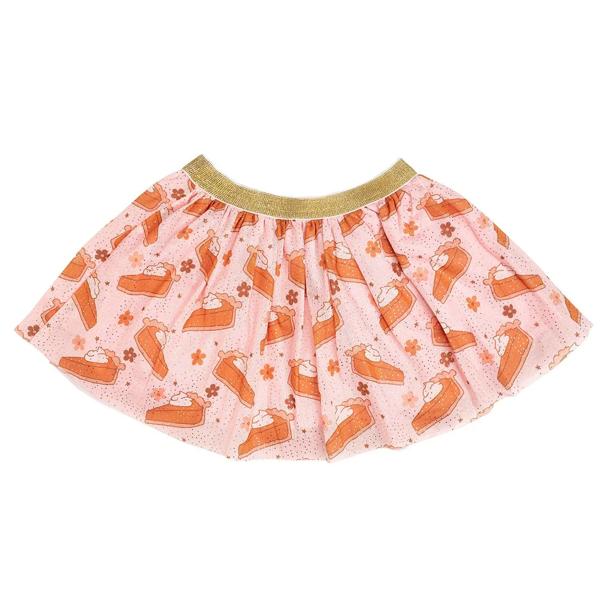 Sweet Wink Girls Pumpkin Pie Thanksgiving Tutu Skirt