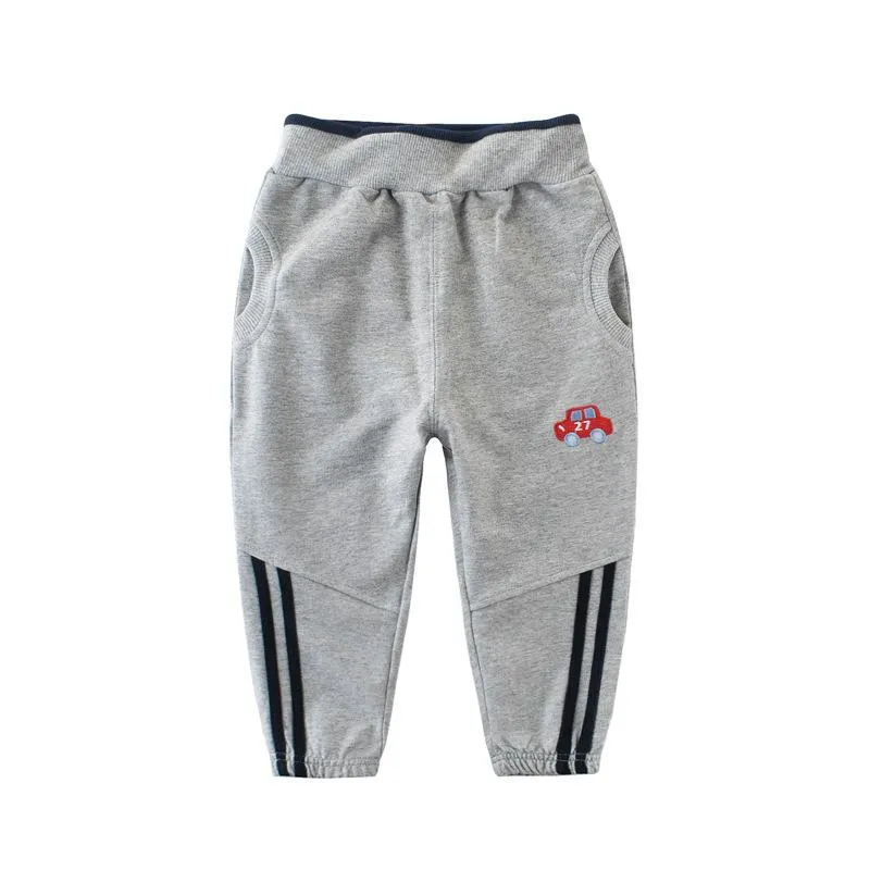 Toddler Boy's Car Pattern Casual Pants