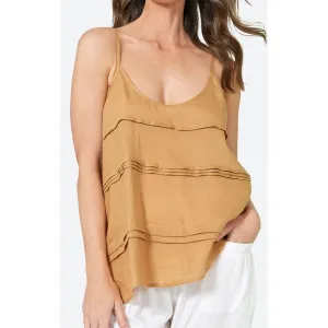 Top La Vie Tank - Caramel