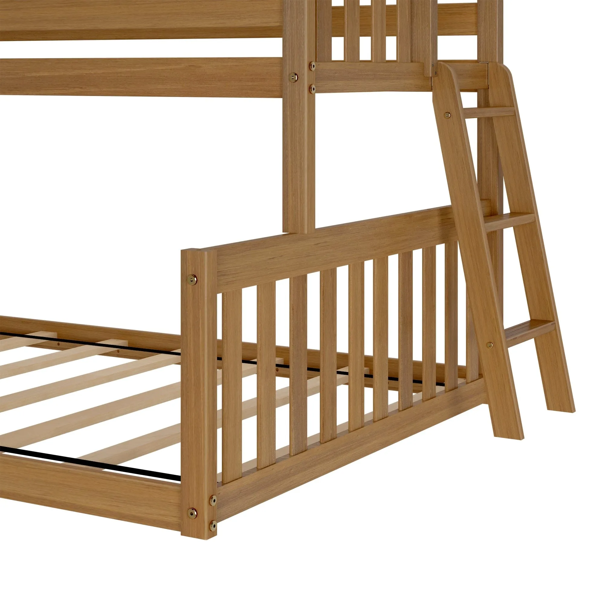 Twin Over Full Low Bunk Bed