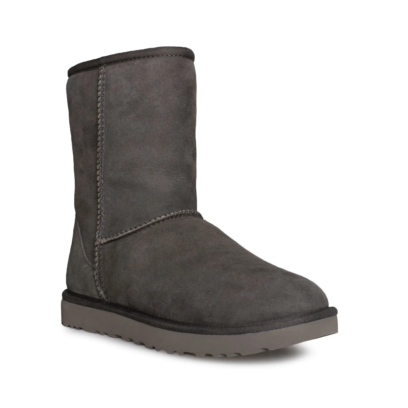 UGG Classic Short II Black Olive Boots - Women's