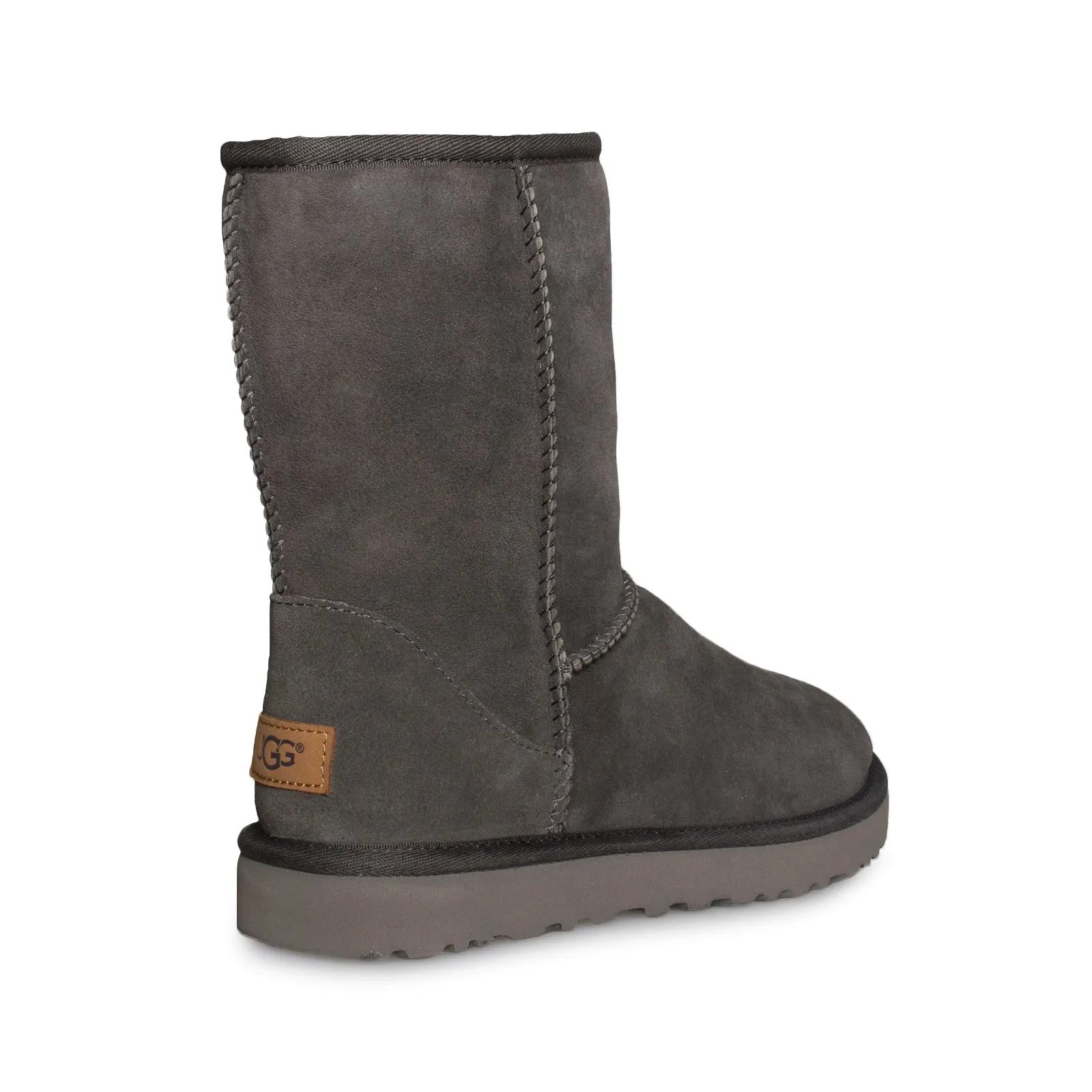 UGG Classic Short II Black Olive Boots - Women's