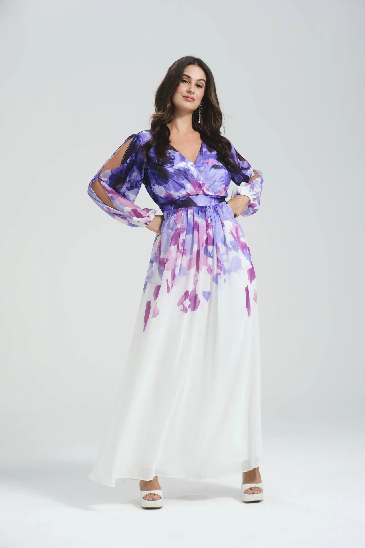 Ulla Popken Falling Petals Dress