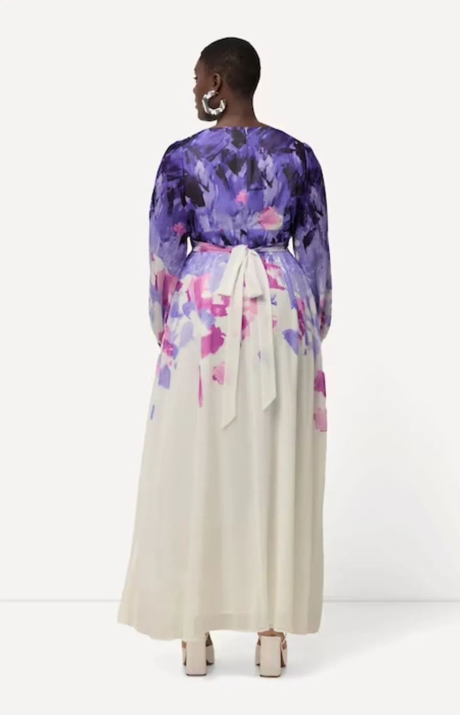 Ulla Popken Falling Petals Dress