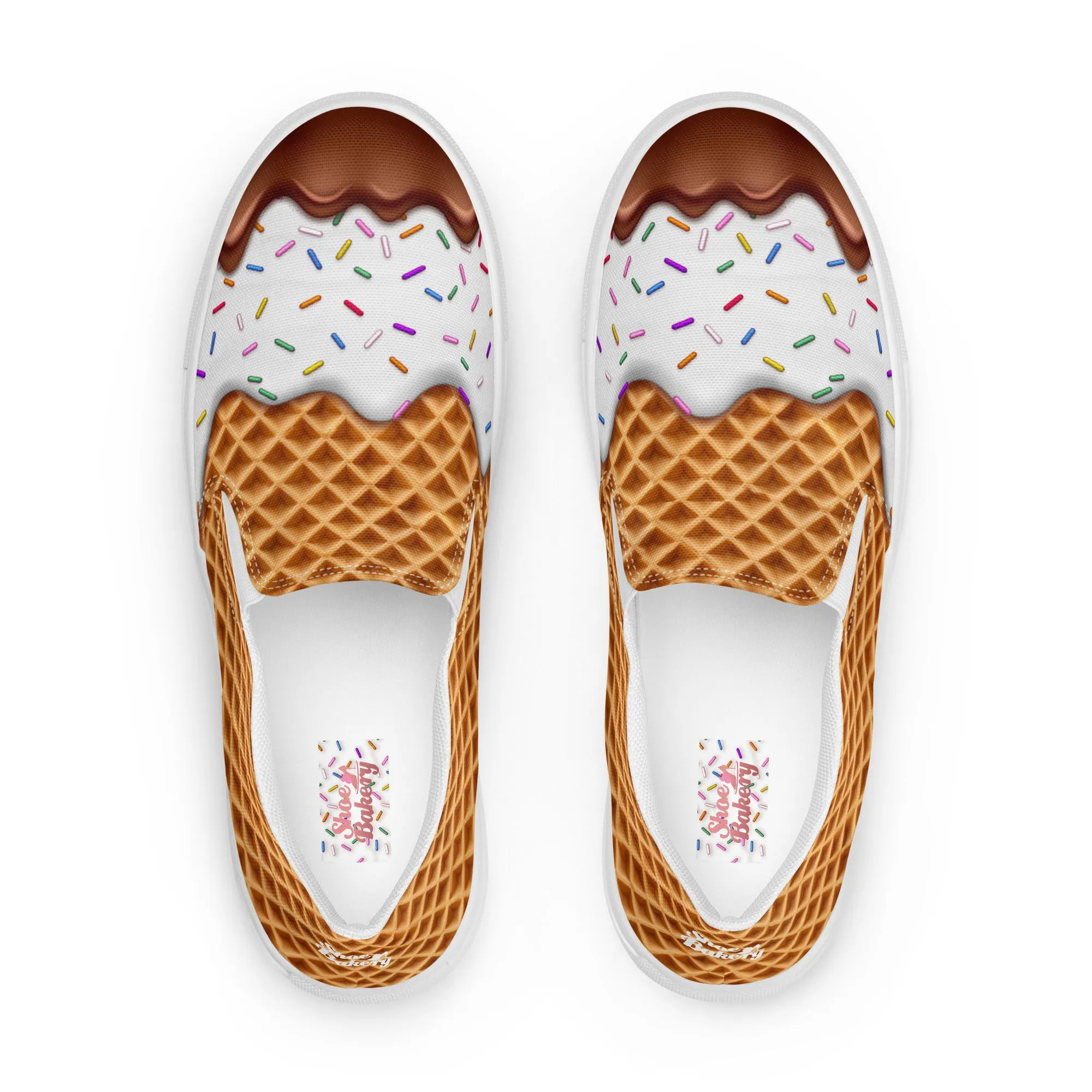 Vanilla Ice Cream Women’s slip-ons