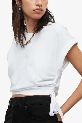 Vanilla Ruched Top