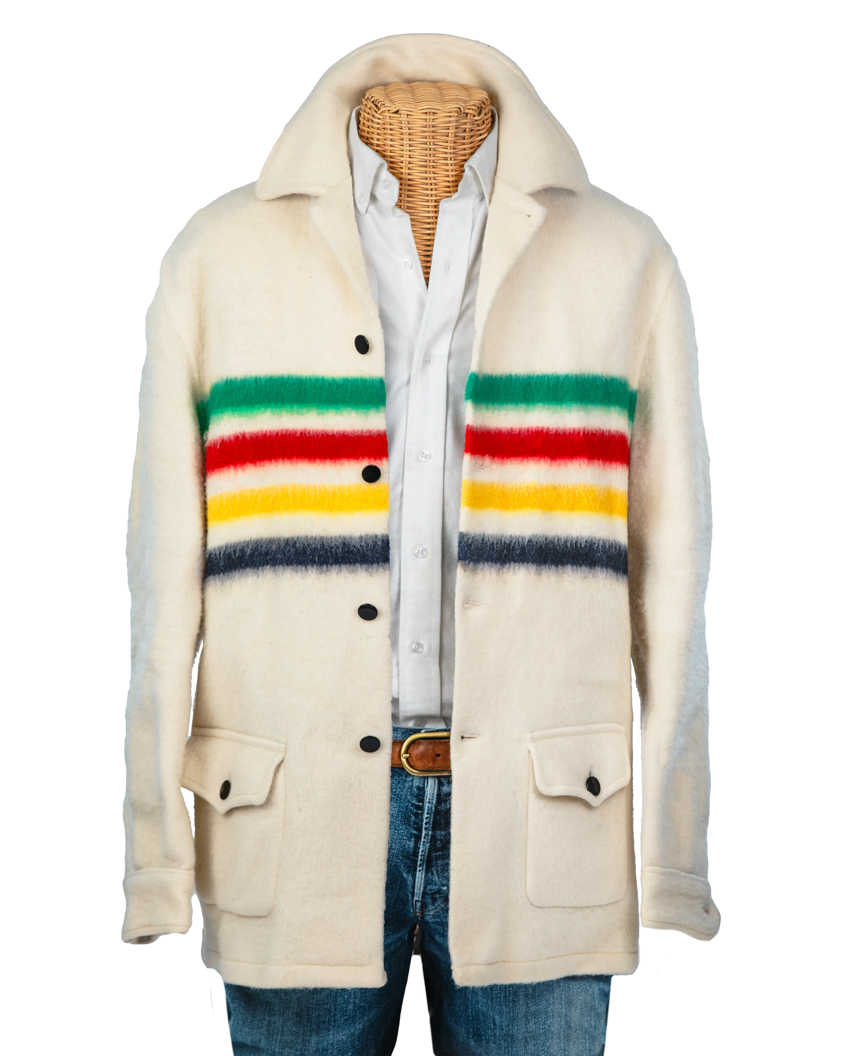 Vintage: Hudson Bay Point Blanket Coat