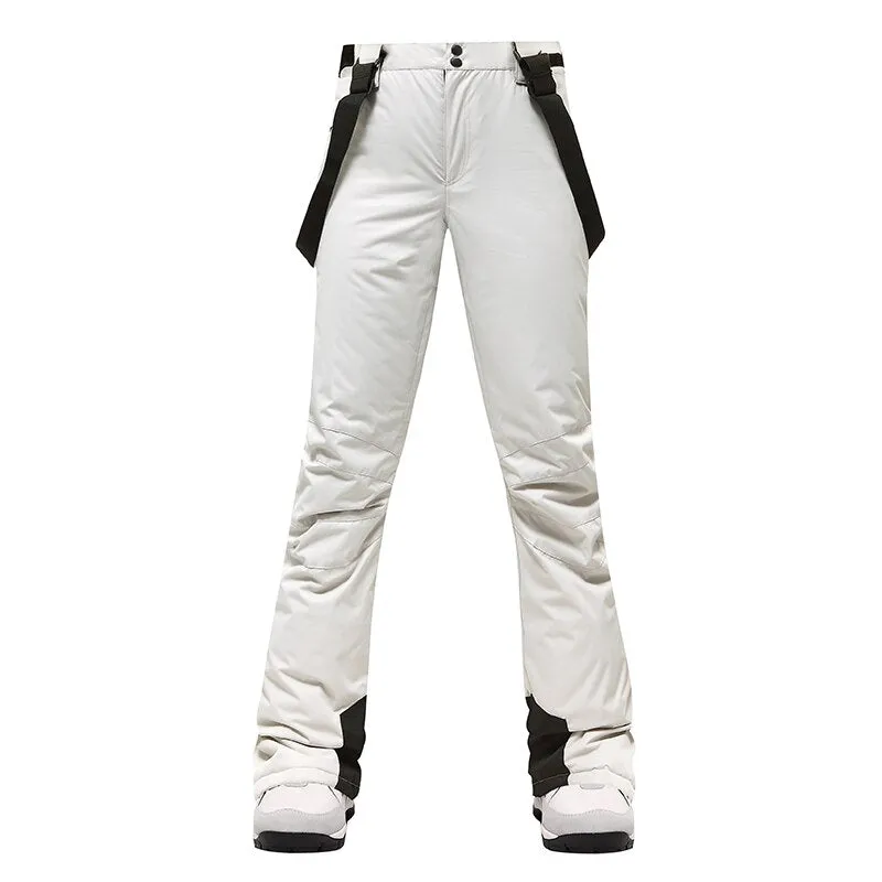 Warm Windproof Waterproof Outdoor Women's Ski Pants