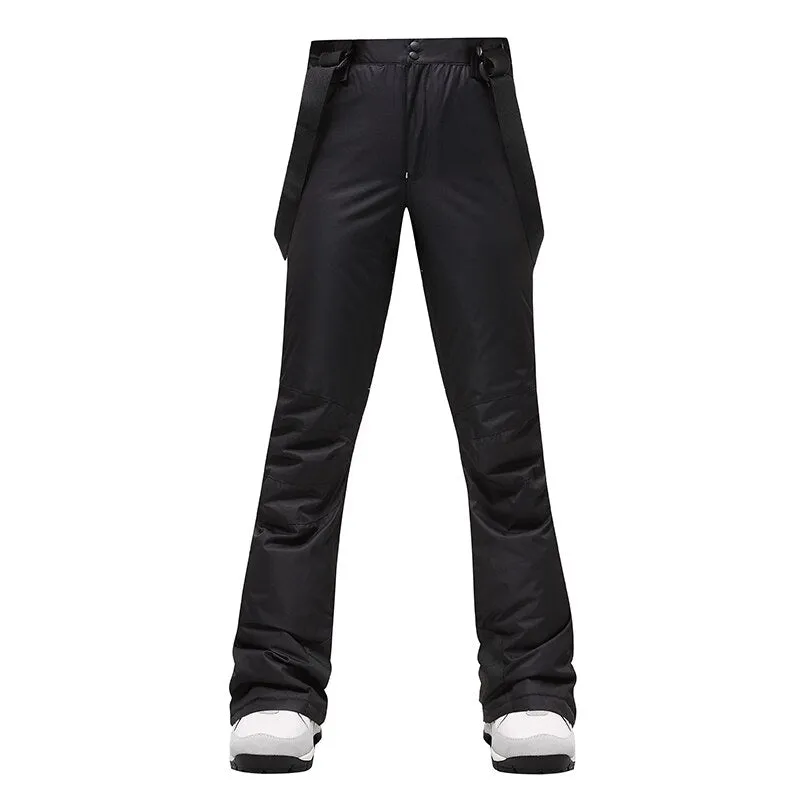 Warm Windproof Waterproof Outdoor Women's Ski Pants