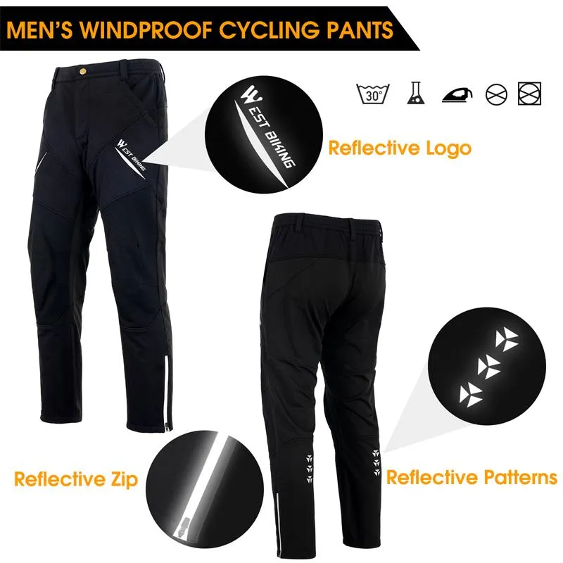 Warm Winter Cycling Suit Thermal Fleece Windproof Bike Jersey Running Ski Bicycle Jacket Coat Pants M-3XL Sportswear