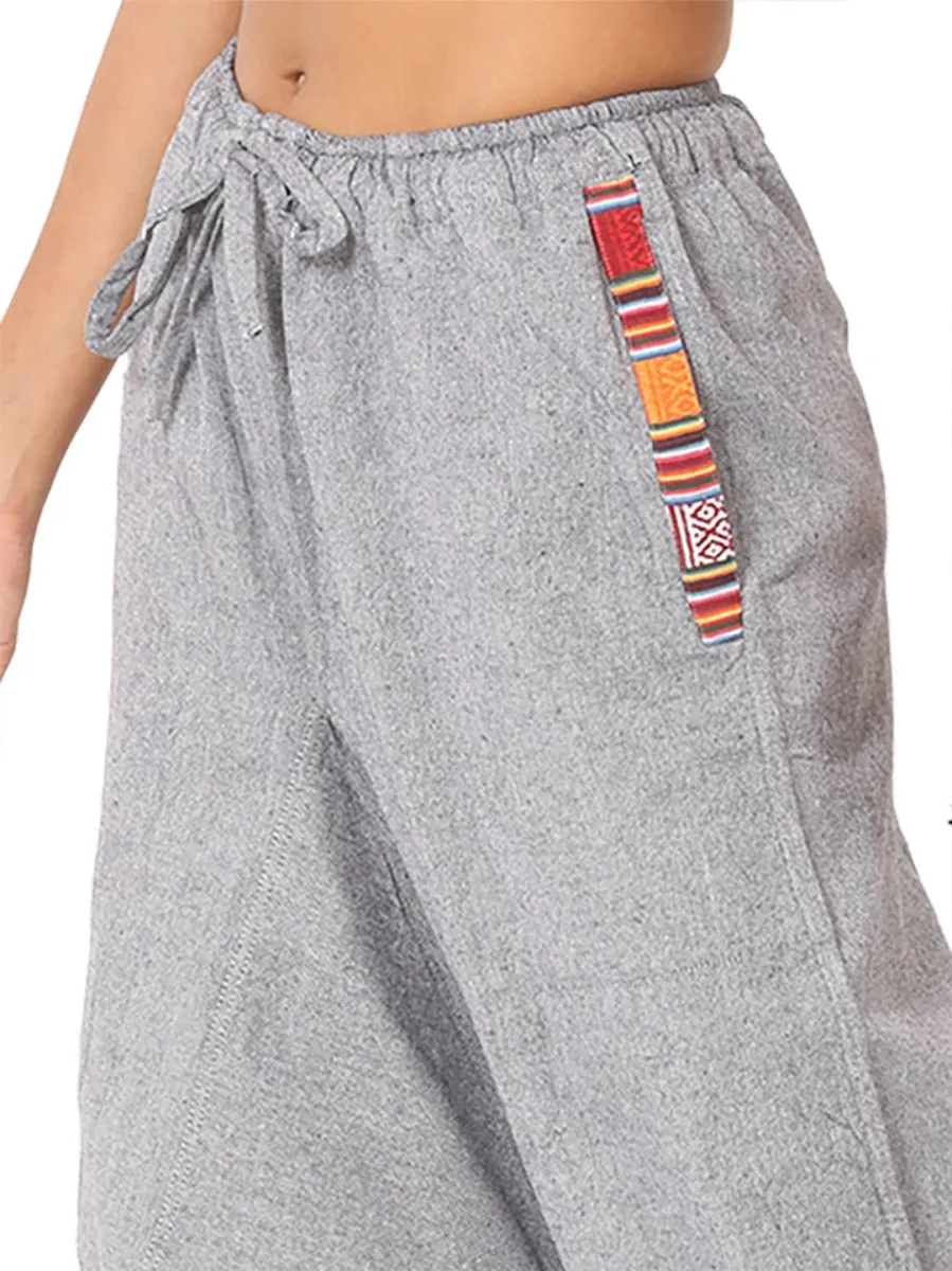 Women's Designer Harem Pants | Grey | Fits Waist Size 28" to 36"